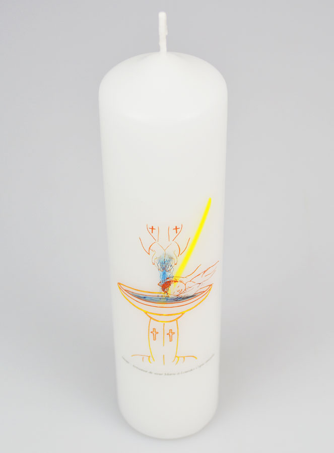 Regalo de Bautismo para Niño - Vela de 20 cm (pic 2)