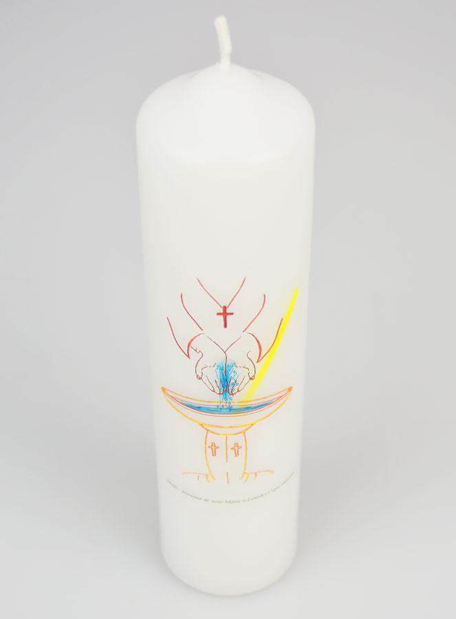 Regalo de Bautizo para Adultos - Vela de 20 cm (pic 2)