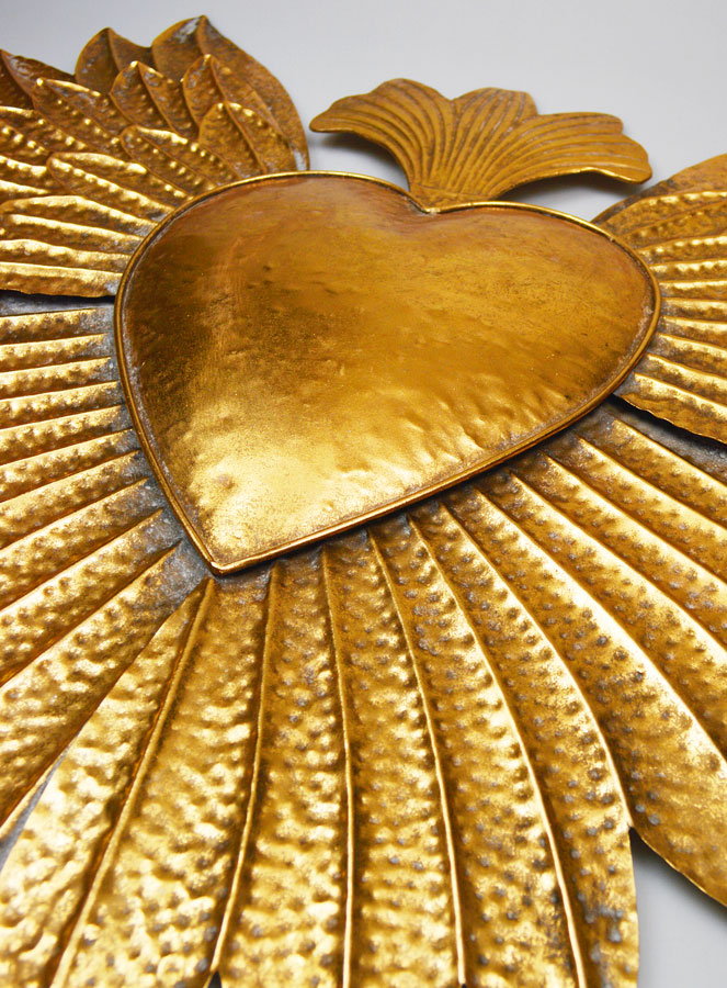 Exvoto gigante de metal para pared - 81 cm (pic 3)