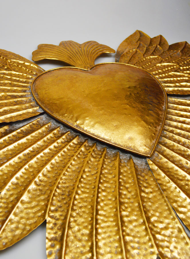 Exvoto gigante de metal para pared - 81 cm (pic 4)