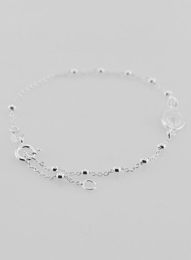 Pulsera Medalla Milagrosa en Plata (pic 2)