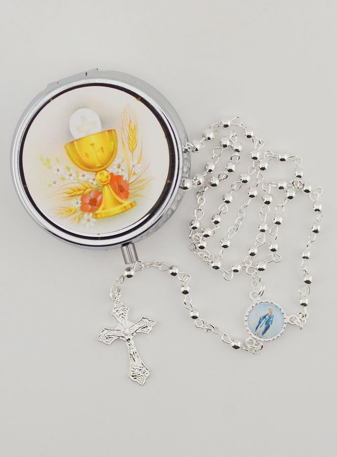 Regalo de Comunión Custodia y Rosario (pic 1)