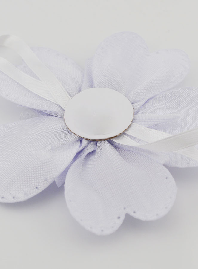 Regalo de Bautizo - Medalla de Cuna con Flores - Ángel de la Guarda (pic 4)