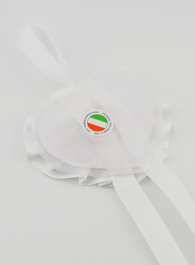 Regalo de Bautizo - Medalla de Cuna con Corazón y Ángel de la Guarda (pic 4)