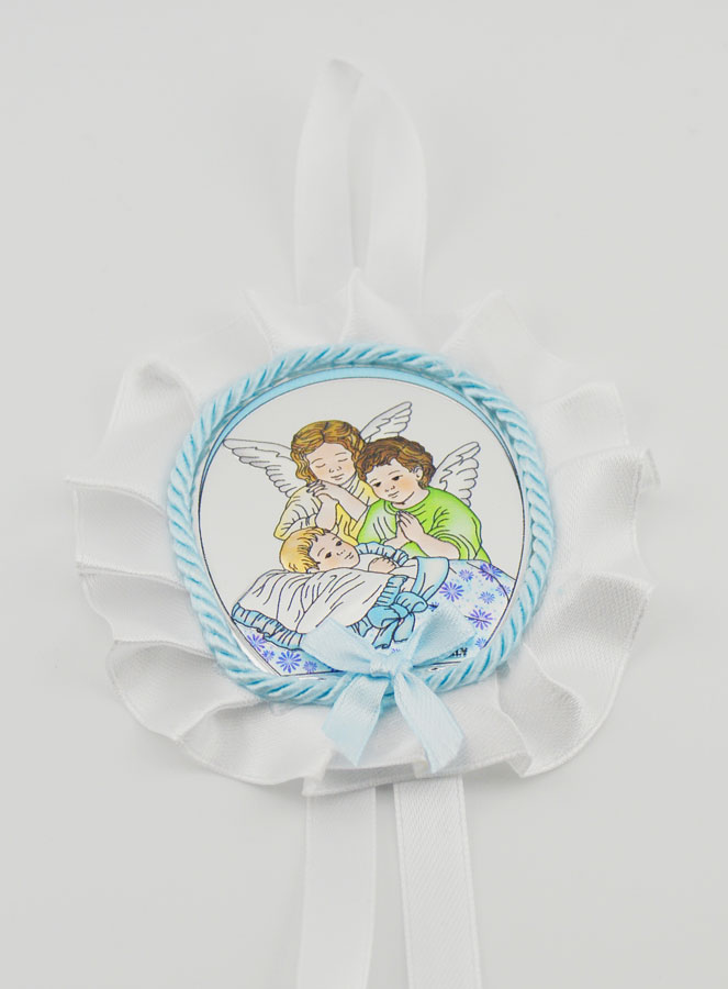 Regalo de Bautismo - Medalla de Cuna con Ángel de la Guarda (pic 2)