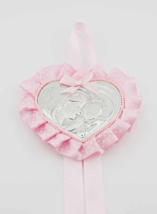 Regalo de Bautismo - Medalla de Cuna de la Virgen con el Niño (pic 2)