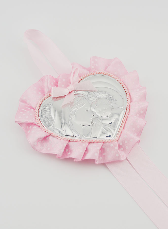 Regalo de Bautismo - Medalla de Cuna de la Virgen con el Niño (pic 3)