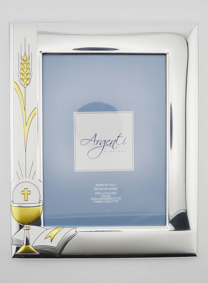 Regalo de Bautizo - Marco de Fotos con Espigas de Trigo (pic 1)