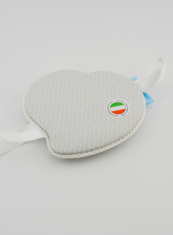 Regalo de Bautizo Niño - Medalla de Cuero para Cuna - Ángel y Linterna (pic 4)