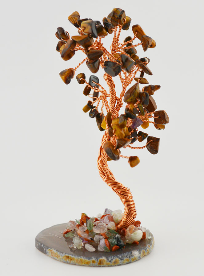 Árbol de la Vida en Ágata - Ojo de Tigre (pic 1)