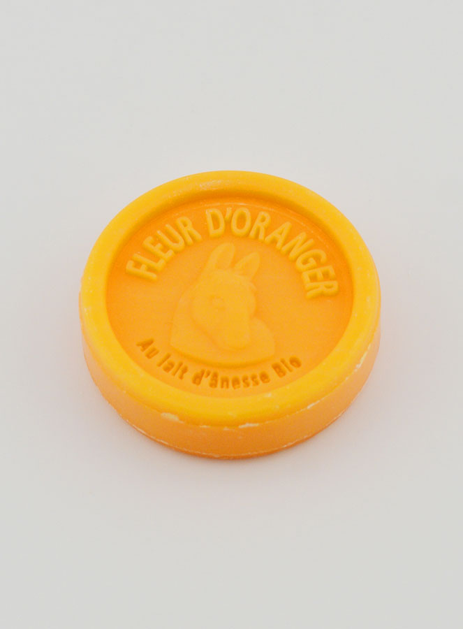 Jabón orgánico de leche de burra 25 g - Azahar (pic 3)