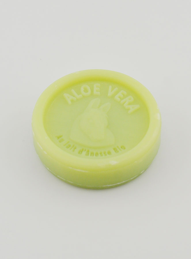 Jabón de leche de burra orgánica y aloe vera - 25 g (pic 3)