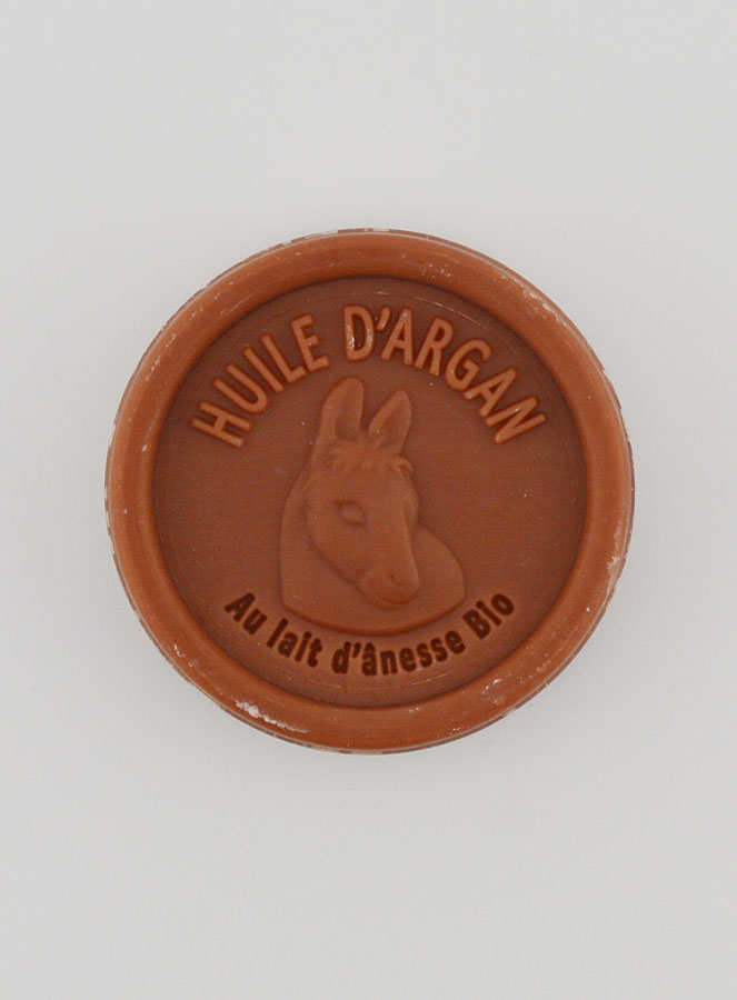 Jabón de leche de burra y aceite de argán orgánico - 25 g (pic 1)