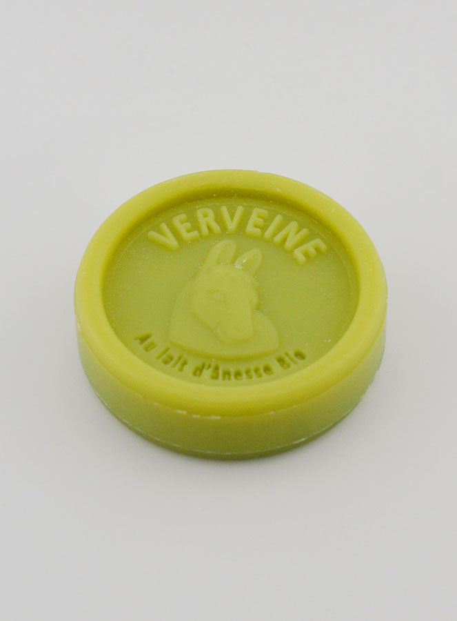 Jabón orgánico de leche de burra y verbena - 25 g (pic 3)