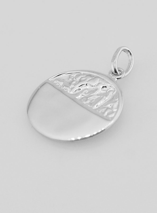 Medalla de la Virgen María en Plata 925 - 17 mm (pic 4)