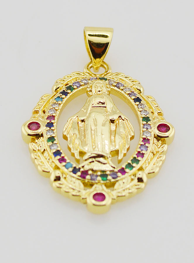 Medalla Milagrosa calada - 25 mm (pic 2)