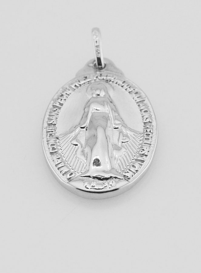 Medalha Milagrosa em Prata - 23mm (pic 2)