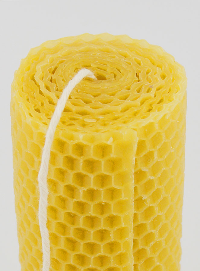 Vela decorativa de cera de abejas - 10 cm (pic 4)