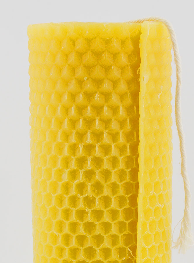Vela decorativa de cera de abeja - 20 cm (pic 3)