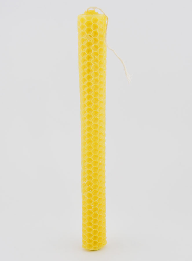 Vela decorativa de cera de abejas - 20 cm (pic 1)