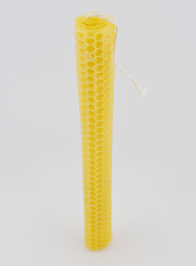 Vela decorativa de cera de abejas - 20 cm (pic 2)