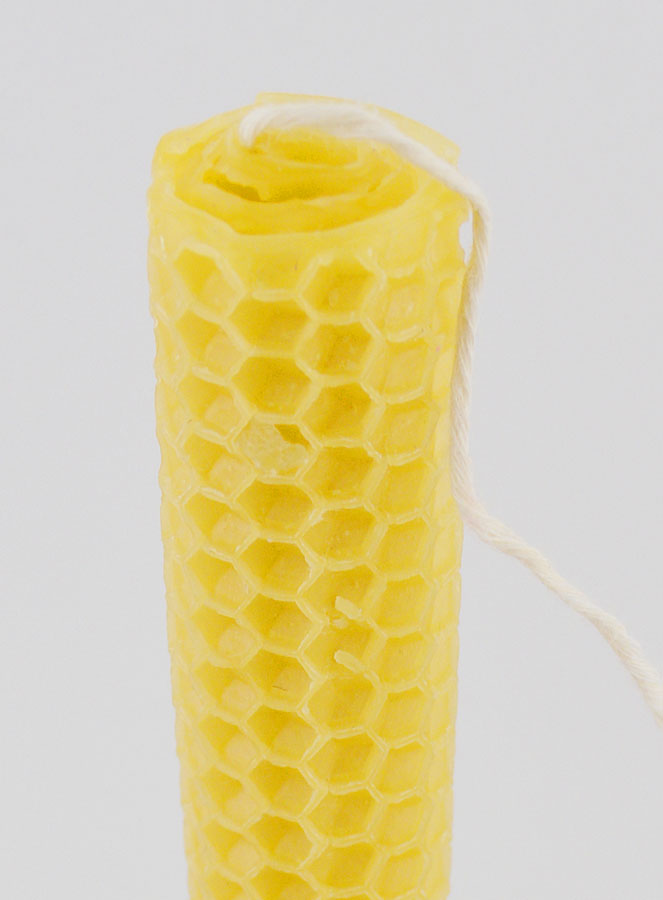 Vela decorativa de cera de abejas - 20 cm (pic 4)