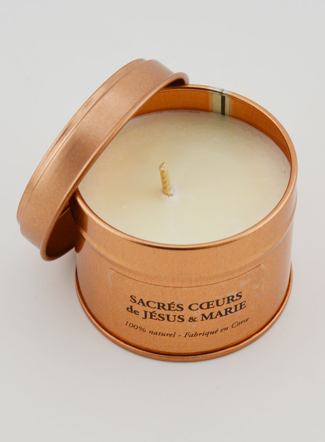 Vela perfumada artesanal - Sagrados Corazones de Jesús y María (pic 2)