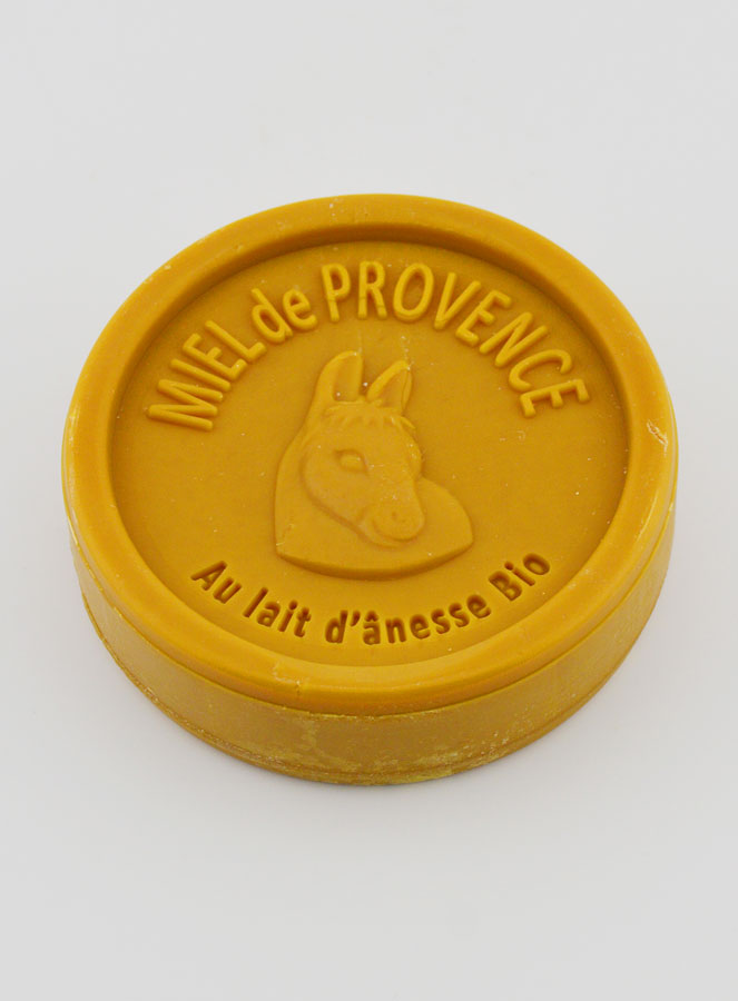 Jabón orgánico de leche de burra y miel de Provenza - 100 g (pic 3)