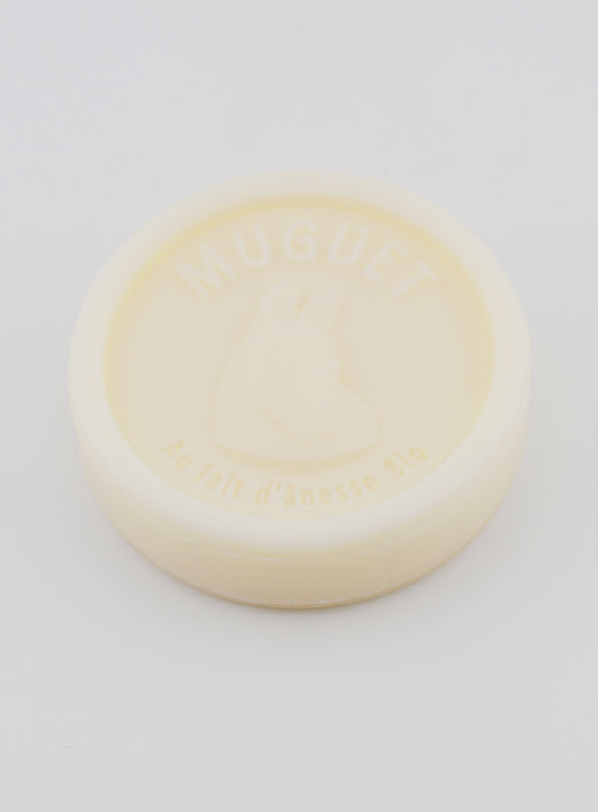 Jabón orgánico de leche de burra y lirio de los valles - 100 g (pic 3)