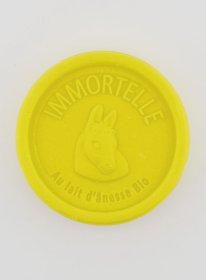 Jabón de Leche de Burra Bio y Siempreviva - 100 g (pic 1)