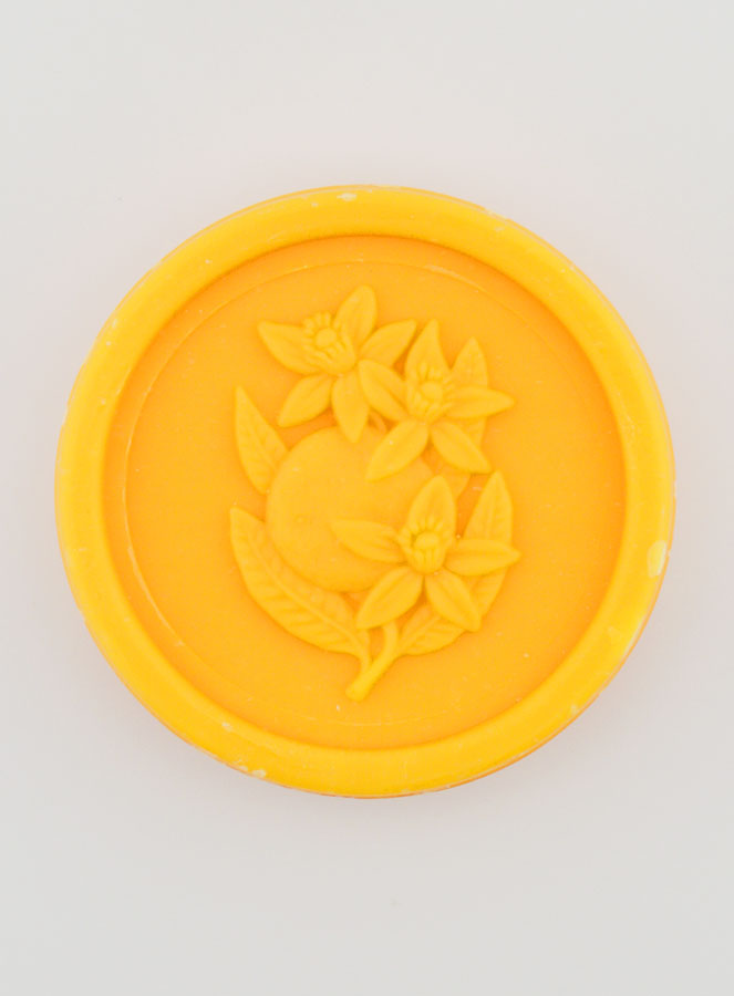 Jabón orgánico de leche de burra y té verde - 100 g (pic 1)