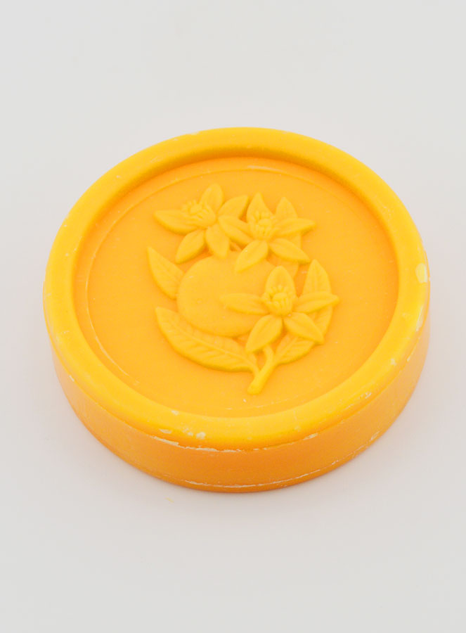 Jabón orgánico de leche de burra y té verde - 100 g (pic 3)