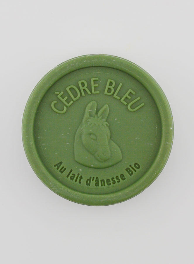 Jabón orgánico de leche de burra y cedro - 100 g (pic 1)