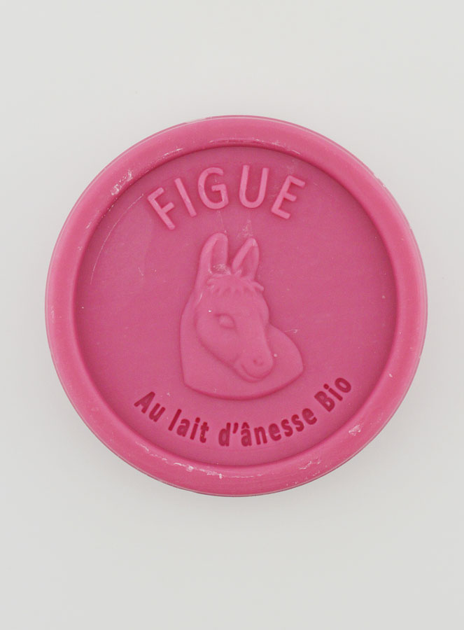 Jabón orgánico de leche de burra e higo - 100 g (pic 1)