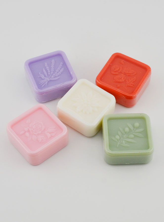 Estuche de regalo de 5 jabones de 25g cada uno con Aceite de Oliva DOP (pic 4)