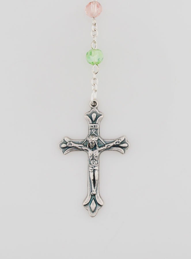 Rosario de la Medalla Milagrosa con Cuentas Multicolores (pic 3)