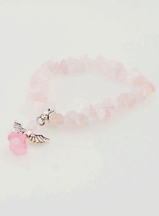 Pulsera infantil de ángel de la guarda - Rosa (pic 3)