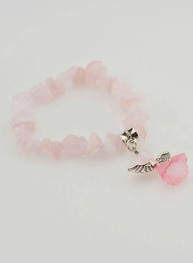 Pulsera infantil de ángel de la guarda - Rosa (pic 4)