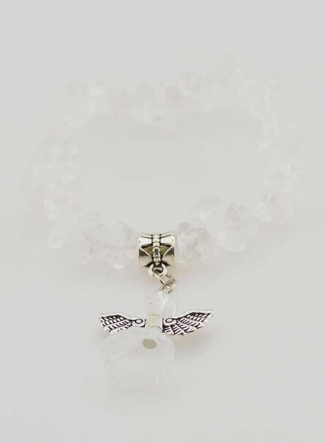Pulsera infantil Ángel de la Guarda - Blanca (pic 2)