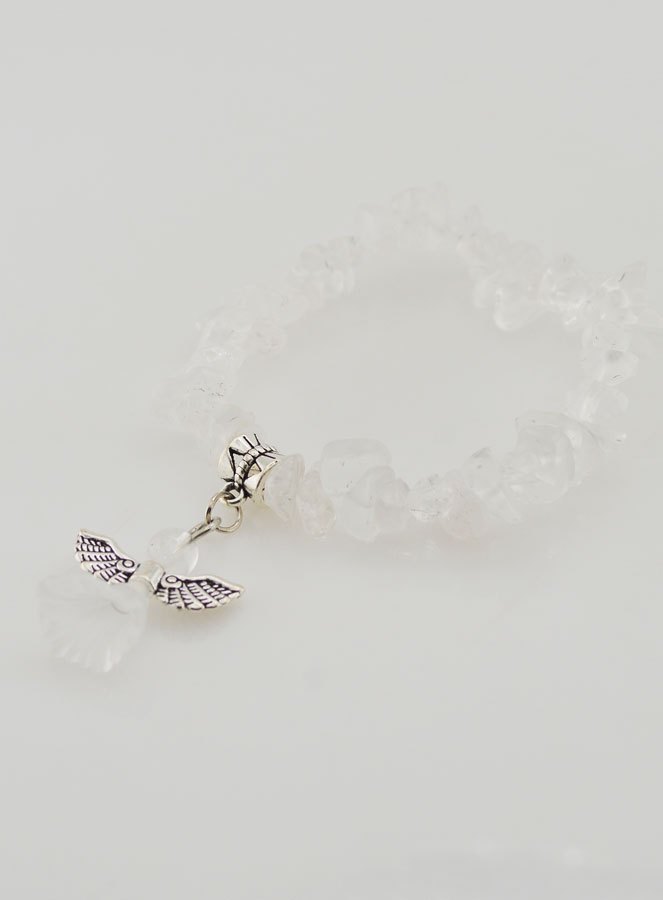 Pulsera infantil Ángel de la Guarda - Blanca (pic 3)