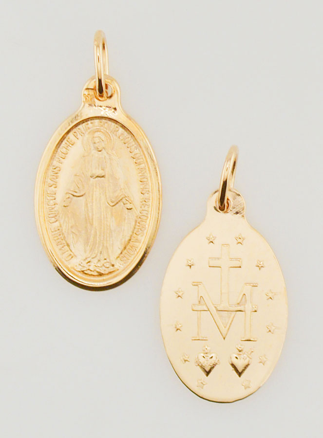 Medalla Milagrosa de Plata - 18 mm (pic 1)