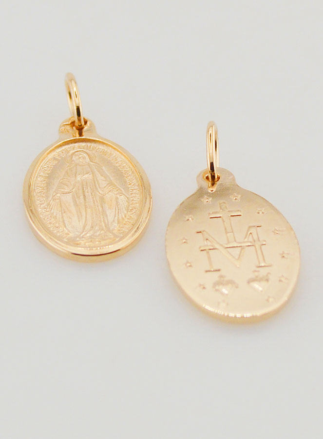 Medalla Milagrosa de Plata - 18 mm (pic 2)