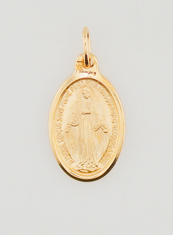 Medalla Milagrosa de Plata - 18 mm (pic 3)