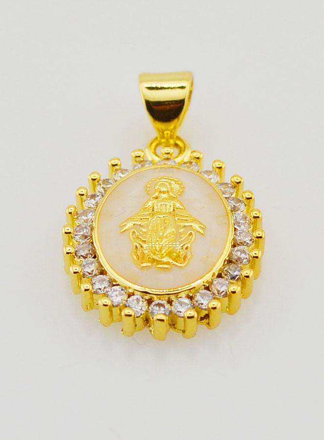 Medalla Milagrosa de Marfil - 17 mm (pic 2)