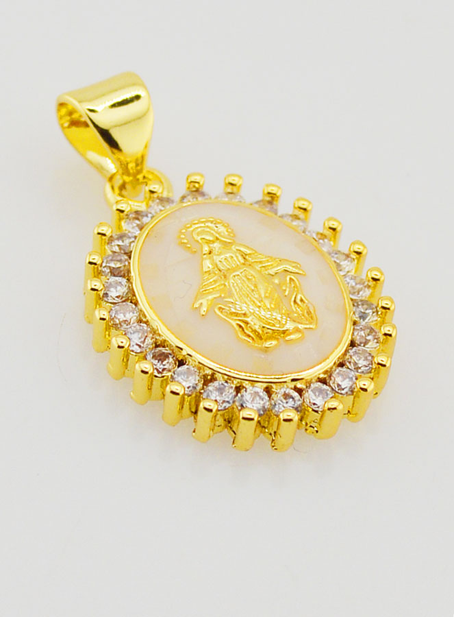 Medalla Milagrosa de Marfil - 17 mm (pic 3)