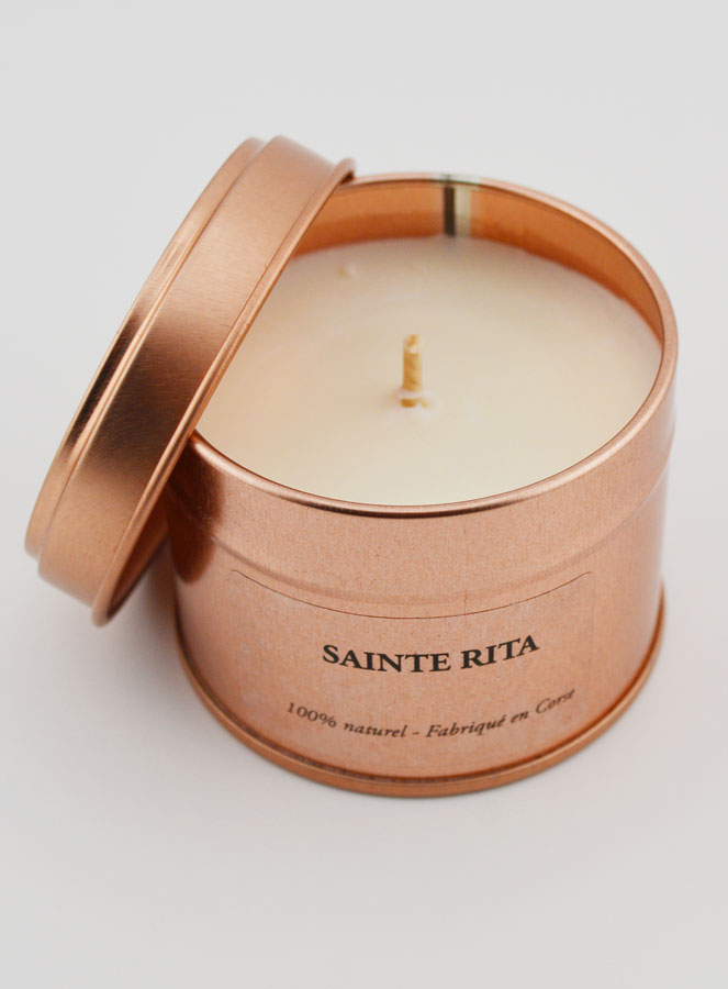Vela perfumada artesanal - Santa Rita (pic 2)