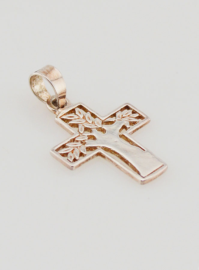 Colgante de cruz Árbol de la Vida - 15 mm (pic 3)