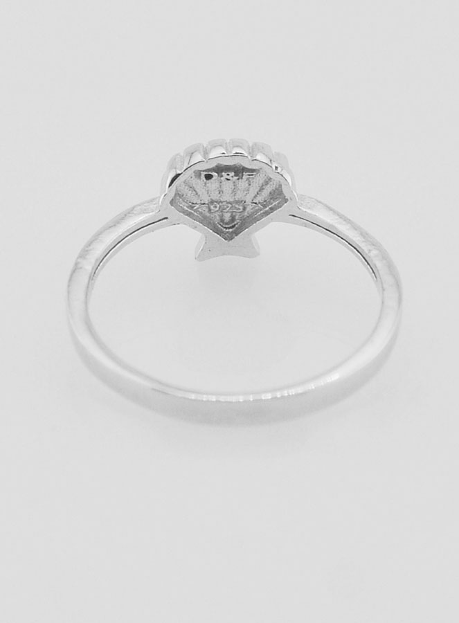 Anillo de concha de Santiago de Compostela - Talla 54 (pic 4)