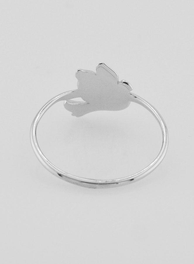 Anillo Paloma de la Paz en Plata - Talla 56 (pic 4)