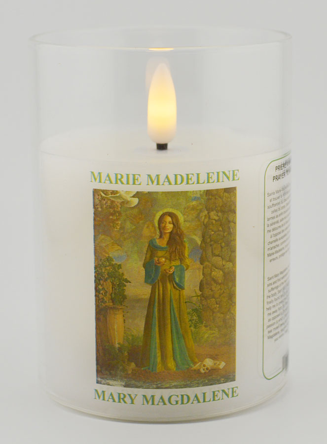 Vela de iglesia a pilas - María Magdalena (pic 1)